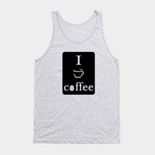 I love coffee Tank Top